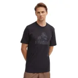 Pánske tričko s krátkym rukávom ADIDAS M FI LOGO T-IW2652-Black · záber 1