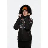 Dámska lyžiarska bunda AUTHORITY SJ-GLAM W printed black · záber 4