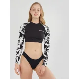 Dámske tričko na kúpanie FUNDANGO Amelia Surf Top-984-black diamond · záber 2