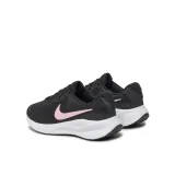 Dámska športová obuv (tréningová) NIKE Revolution 7 black white medium soft pink · záber 5