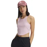 Dámske tielko UNDER ARMOUR UA Rival Rib Tank-PNK · záber 1
