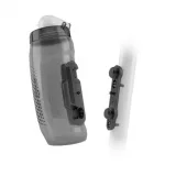 Fľaša na bicykel FIDLOCK set láhve s držákem BOTTLE TWIST průhledná černá 590 ml · záber 1