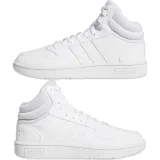 Dámska rekreačná obuv ADIDAS Hoops 3.0 Mid cloud white cloud white dash grey · záber 4