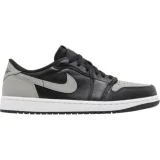Pánska vychádzková obuv NIKE Air Jordan 1 Low OG Shadow black medium grey white · záber 1