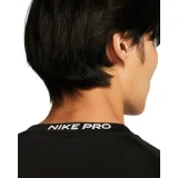 Pánske tréningové tričko s dlhým rukávom NIKE PRO DF TIGHT TOP LS-010 BLACK WHITE · záber 4