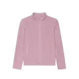 Dievčenská flisová mikina so zipsom 4F JUNIOR FLEECE-JWMM00TFLEF261-56S-LIGHT PINK · záber 5