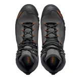 Pánska vysoká turistická celokožená obuv TECNICA Forge 2.0 GTX Ms, deep grey ultra orange · záber 5