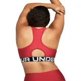 Dámska tréningová športová podprsenka UNDER ARMOUR UA HG Authentics Mid Branded-RED · záber 4