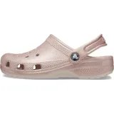 Dievčenské kroksy (rekreačná obuv) CROCS Classic Glitter Clog K quartz glitter · záber 2