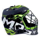 Florbalová maska MPS PRO FLAME - Black Green · záber 1