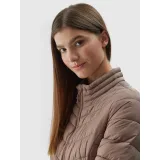 Dámska bunda 4F DOWN JACKET-AW23TDJAF224-82S-LIGHT BROWN · záber 5
