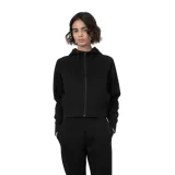 Dámska mikina so zipsom 4F SWEATSHIRT F536-20S-DEEP BLACK · záber 1