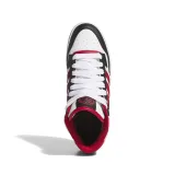 Pánska rekreačná obuv ADIDAS Rapid Court Mid core black toper red cloud white · záber 4