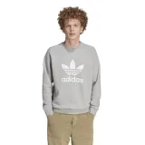 Pánska mikina ADIDAS ORIGINALS TREFOIL CREW-IM4501-medium grey heather · záber 1