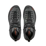 Pánska členková turistická celokožená obuv TECNICA Sulfur MID GTX Ms, dark grey orange · záber 5
