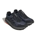 Pánska bežecká trailová obuv ADIDAS Terrex Trailrider GTX wonder steel core black impact orange · záber 2