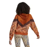 Dámska mikina s kapucňou ADIDAS FARM HOODIE-IV9739-Orange · záber 3