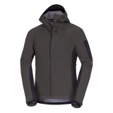Pánska turistická softshellová bunda NORTHFINDER BRIO-550blackdarkgreen · záber 4