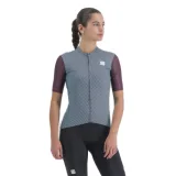 Dámsky cyklistický dres s krátkym rukávom SPORTFUL Checkmate w jersey, huckleberry blue radiance · záber 1