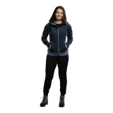 Dámska turistická softshellová bunda NORTHFINDER DONNA-387-blueblue · záber 2