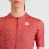 Dámsky cyklistický dres s krátkym rukávom SPORTFUL Checkmate w jersey, pompelmo mauve · záber 5