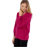 Dámsky sveter VOLCANO S-VIDA-401-PINK · záber 2