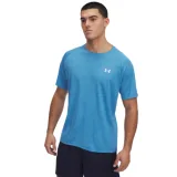 Pánske tréningové tričko s krátkym rukávom UNDER ARMOUR UA Tech Textured SS-BLU · záber 1