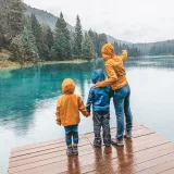 Chlapčenská členková turistická obuv TREZETA Storm WP Jr grey orange · záber 3