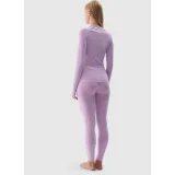 Dámske termo nohavice 4F SEAMLESS UNDERWEAR-WAW24USEAF153-52S-LIGHT VIOLET · záber 4