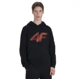 Pánska mikina s kapucňou 4F SWEATSHIRT M1766-020S-DEEP BLACK · záber 1