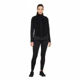 Dámska turistická flisová vesta NORTHFINDER DEE-270blackblack · záber 2