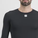 Pánske termo tričko s dlhým rukávom SPORTFUL Midweight layer tee long sleev, black · záber 4