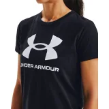 Dámske tričko s krátkym rukávom UNDER ARMOUR Live Sportstyle Graphic SSC-BLK · záber 2