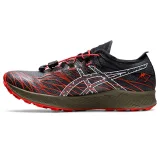 Pánska bežecká trailová obuv ASICS FujiSpeed black cherry tomato · záber 2