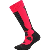 Dievčenské turistické podkolienky VOXX 1 PACK-Merino Etrexík-kneesock-Hot pink · záber 2