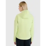 Dámska turistická bunda 4F SOFTSHELL JACKET F320-45S-CANARY GREEN · záber 3