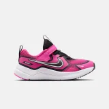 Dievčenská športová obuv (tréningová) NIKE Cosmic Runner K laser fuchsia white black · záber 3