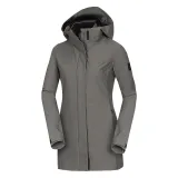 Dámska turistická softshellová bunda NORTHFINDER LUCINDA-300darkgreen · záber 4