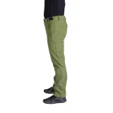 Pánske turistické softshellové nohavice NORTHFINDER MAURO-349olive · záber 3