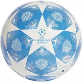 Futbalová lopta ADIDAS UCL Club 24 25 Knockout Phase-White Blue · záber 2