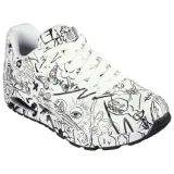 Pánska rekreačná obuv SKECHERS Uno Process Sketch M white black · záber 1