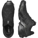 Dámska bežecká trailová obuv SALOMON Speedcross 6 W black black phantom · záber 4