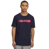 Pánske tričko s krátkym rukávom UNDER ARMOUR UA CAMO CHEST STRIPE SS-BLU · záber 1