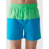 Chlapčenské plavky 4F JUNIOR BOARD SHORTS-4FJWSS24UBDSM069-33S-BLUE · záber 3