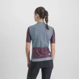 Dámsky cyklistický dres s krátkym rukávom SPORTFUL Checkmate w jersey, huckleberry blue radiance · záber 3
