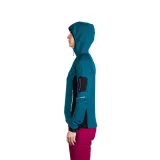 Dámska turistická mikina so zipsom NORTHFINDER DARLA-630inkblueblack · záber 4