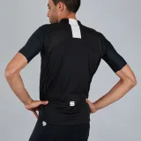 Pánsky cyklistický dres s krátkym rukávom SPORTFUL Strike short sleeve jersey, black white · záber 5