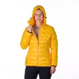 Dámska turistická bunda NORTHFINDER ELMA-314-goldenyellow · záber 3