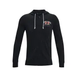 Pánska mikina s kapucňou UNDER ARMOUR UA Rival Try Athlc Dep FZ HD-BLK · záber 5
