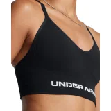 Dámska tréningová športová podprsenka UNDER ARMOUR Vanish Seamless Low Bra-BLK · záber 4